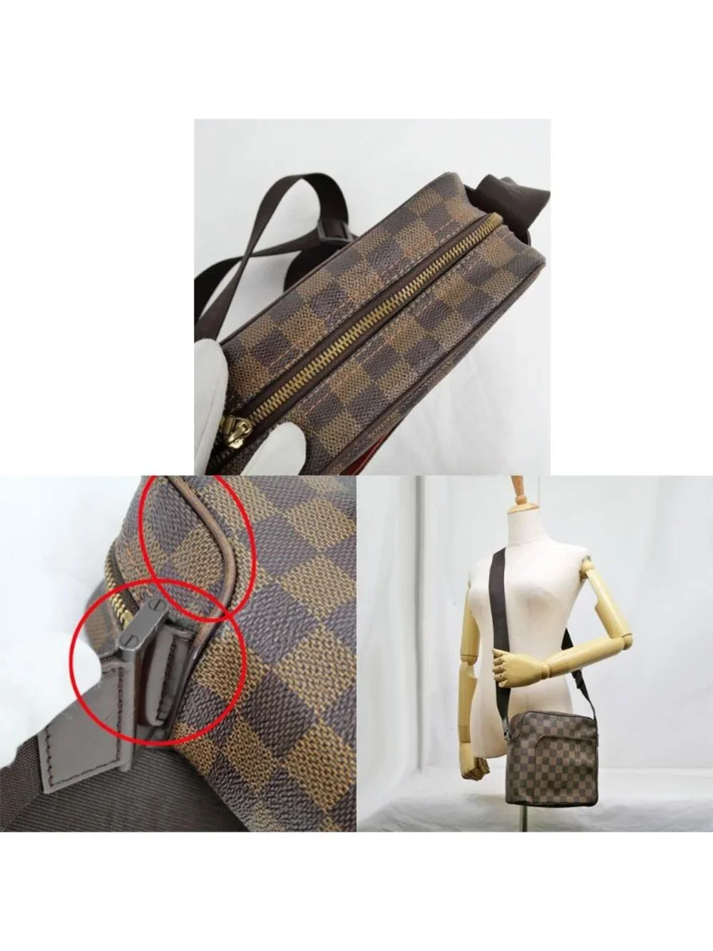 Louis Vuitton Olaf PM Damier Shoulder